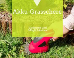 Akku-Grasschere für einen schnellen Grasschnitt de.depositphotos.com